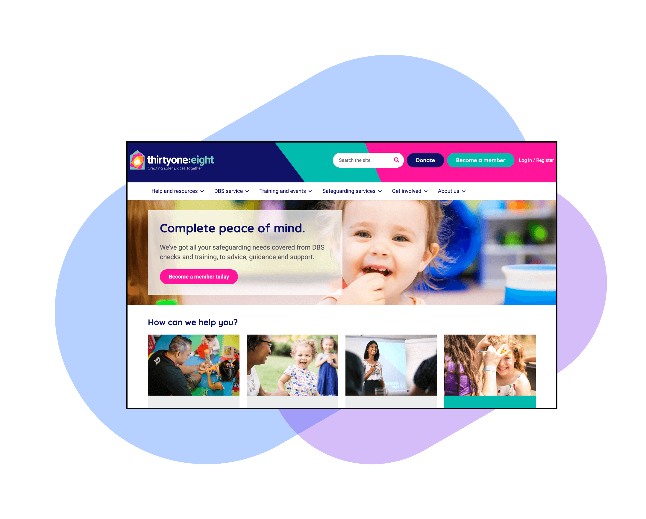 Thirtyone:eight website image